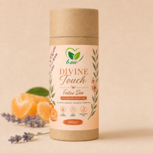 Festes Deo Divine Touch - ohne Natron mit Magnesium & Zink