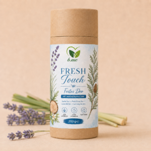 Festes Deo Fresh Touch - ohne Natron mit Magnesium & Zink
